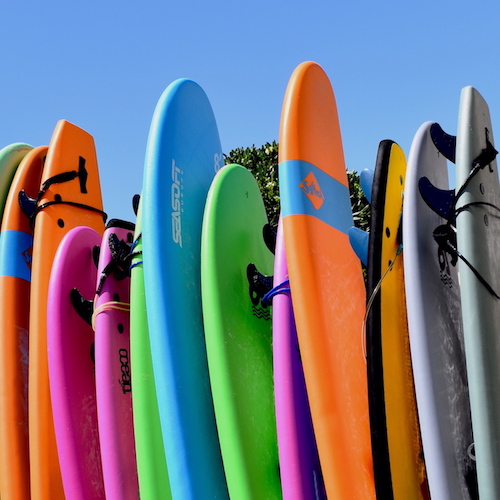 surf board mimizan